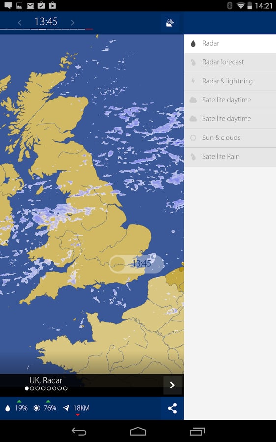 RainRadar UK &amp; Ireland截图2