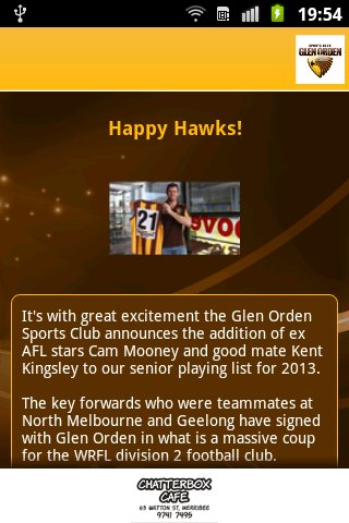 Glen Orden Football Club截图2