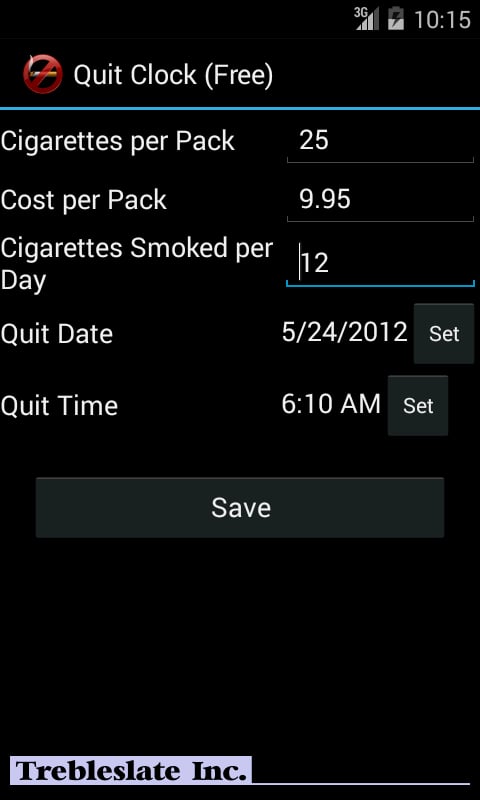 Ex-Smoker's Quit Clock (...截图1