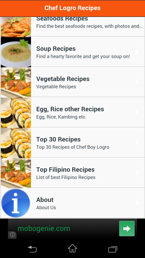 Chef Boy Logro Recipes截图1