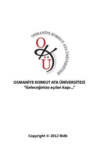 Osmaniye Korkut Ata Univ...截图1