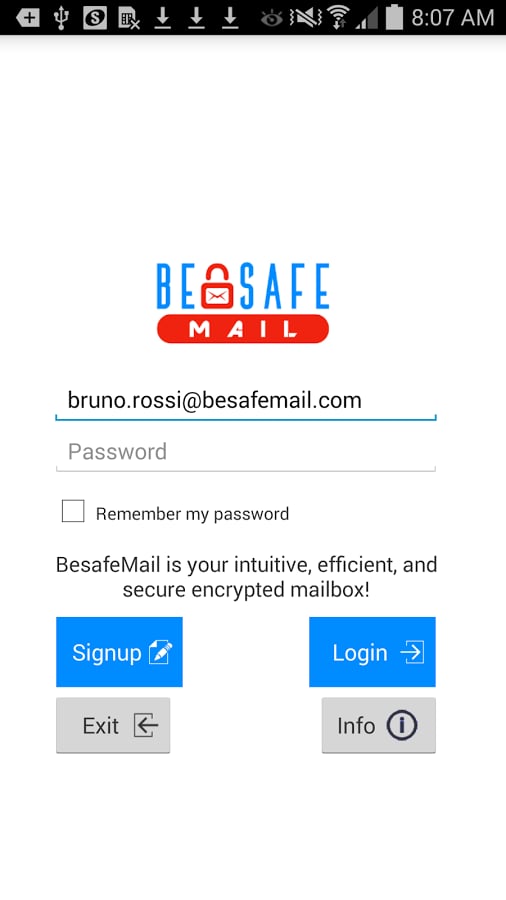 BeSafeMail - Encrypted M...截图5