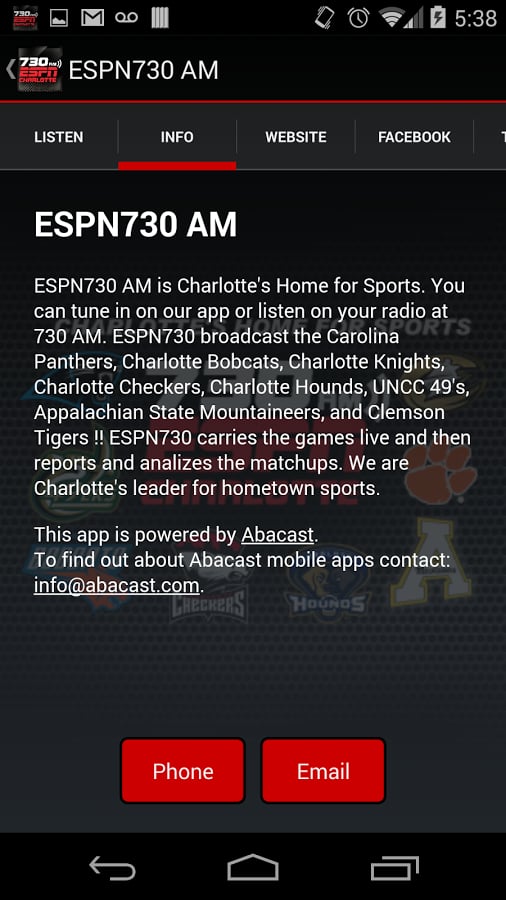 ESPN730 AM截图3