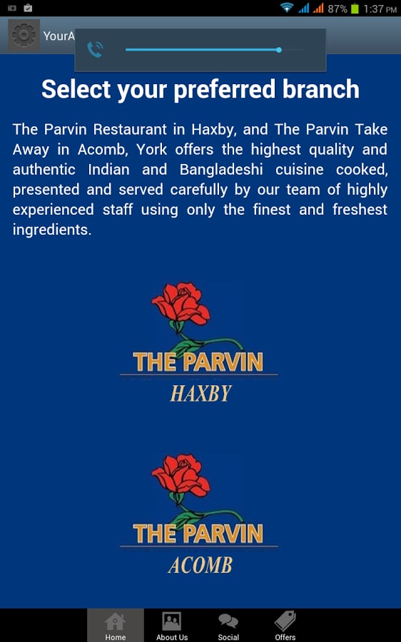 The Parvin Restaurant and Takeaway截图3