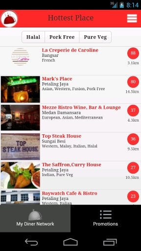 My Diner Network截图2