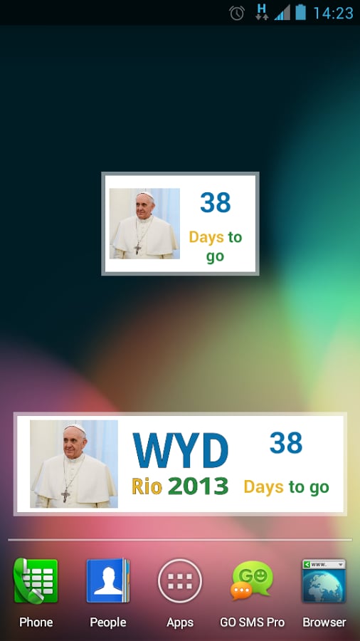 Countdown WYD 2013截图3