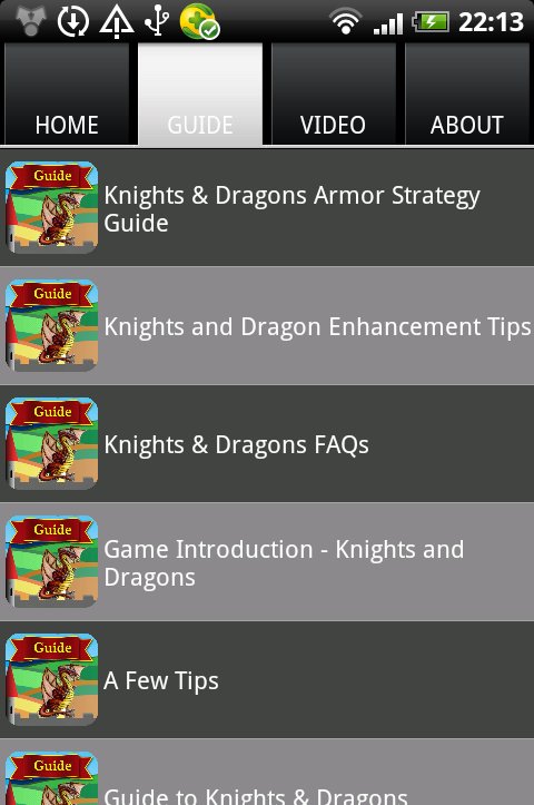 Knights Dragons Guide截图1