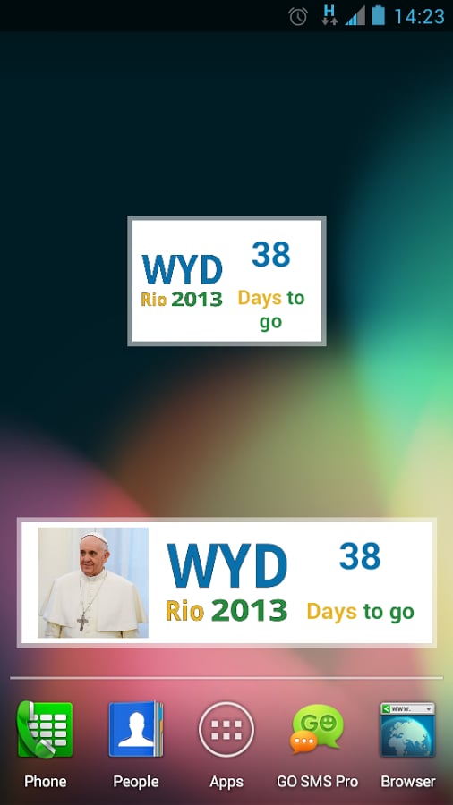 Countdown WYD 2013截图1