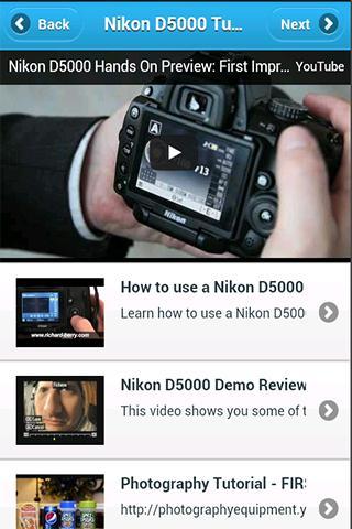 Nicon D5000 Tutorial截图1