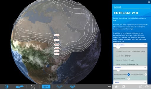 Eutelsat Coverage Zone截图1