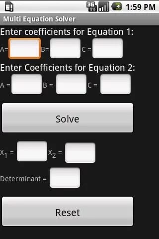 Multi Equation Solver截图4