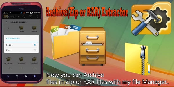 File Manager plus RAR an...截图4