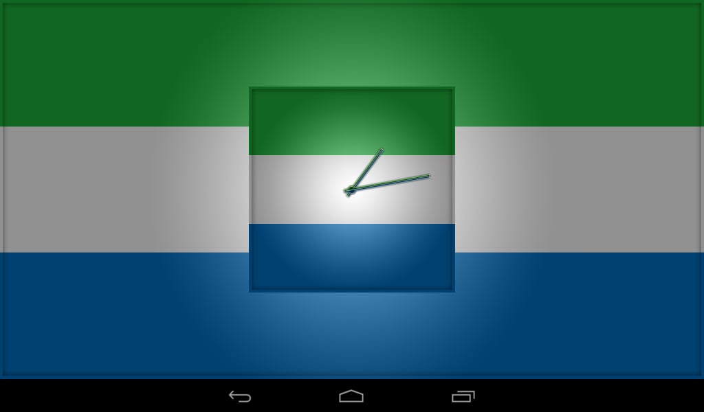 Sierra Leone Clock Widge...截图5