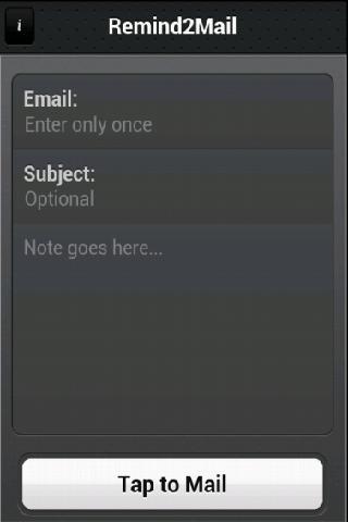 Remind2Mail截图1