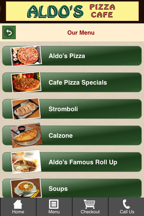 Aldo's Pizza Cafe截图8