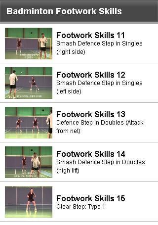 Badminton Footwork Skill...截图3