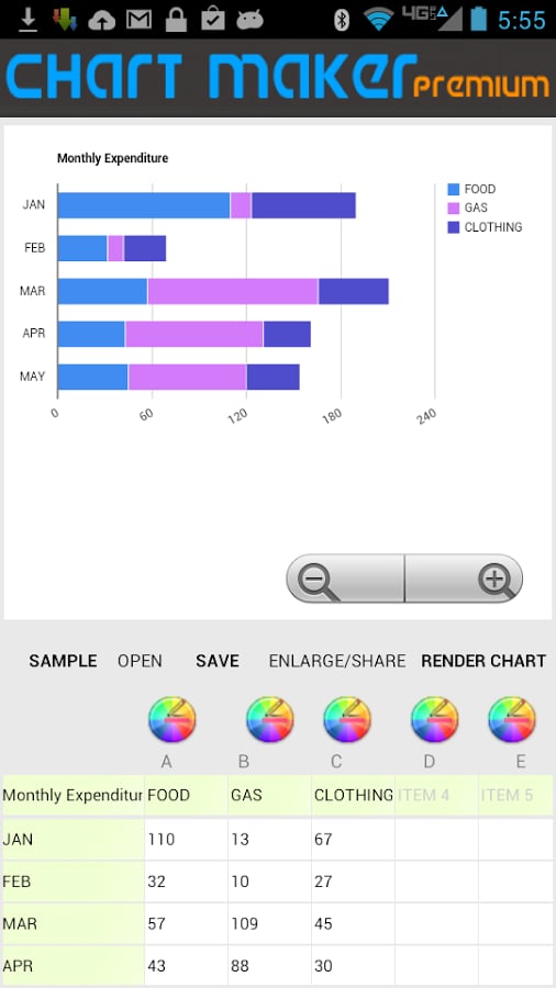 Chart Maker Premium截图8