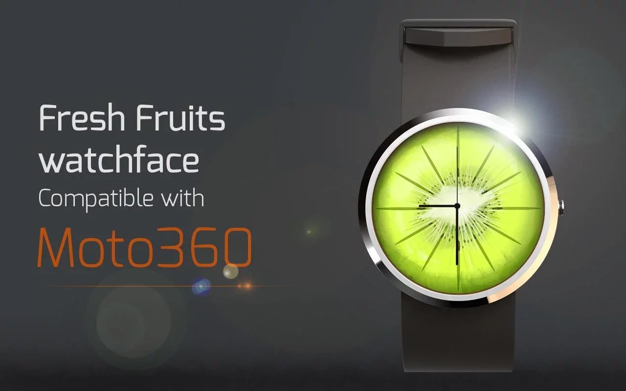 Fresh Fruits watchface截图1