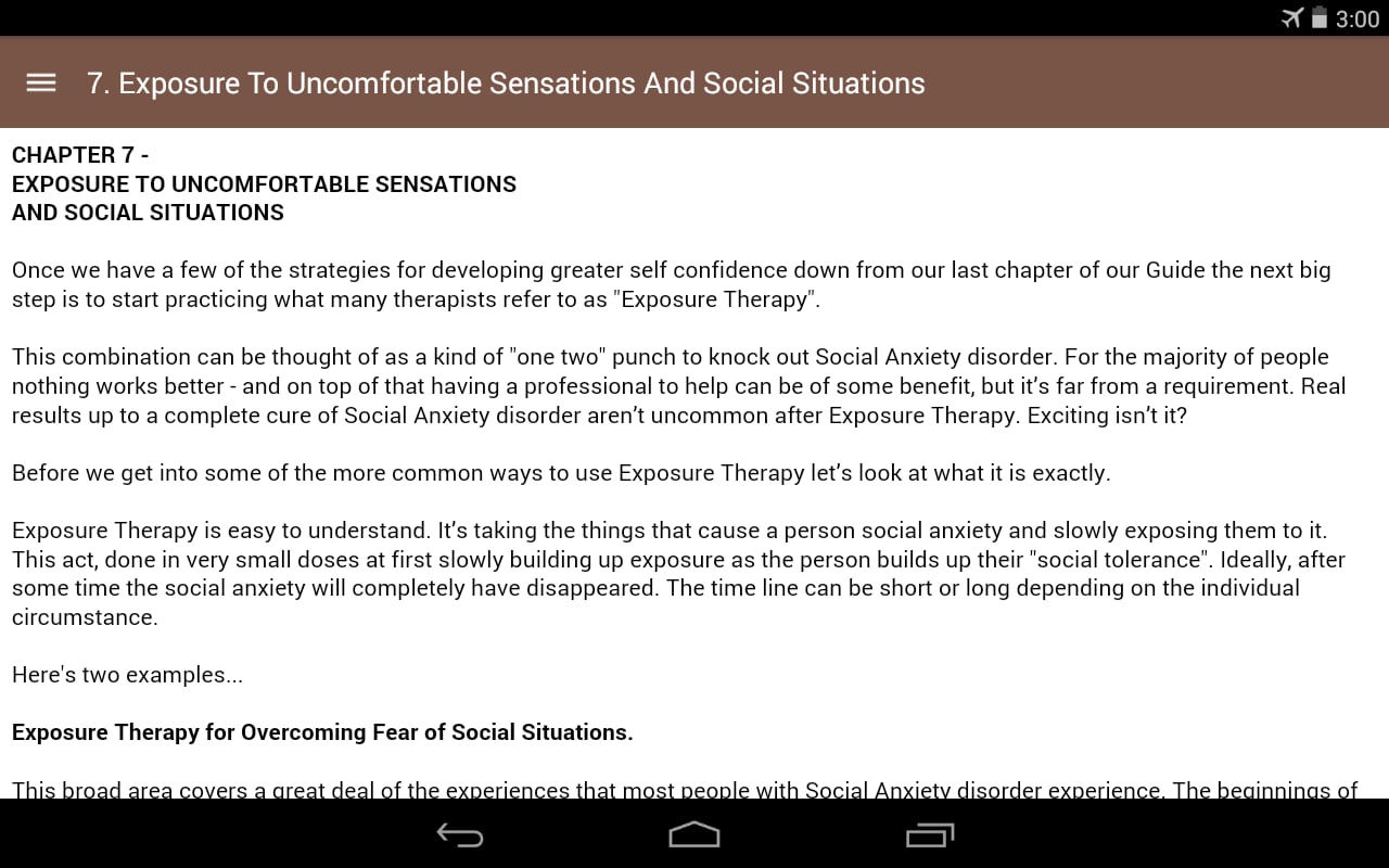 Social Anxiety Disorder截图7