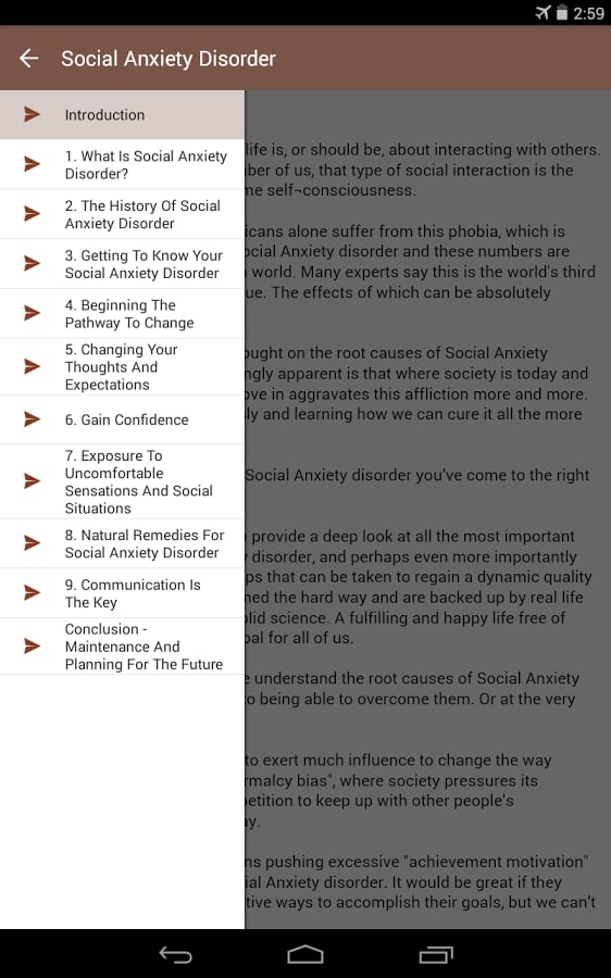 Social Anxiety Disorder截图6