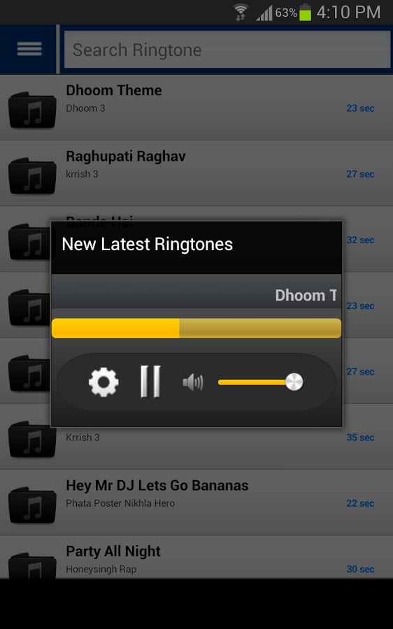 Latest New Ringtones截图1