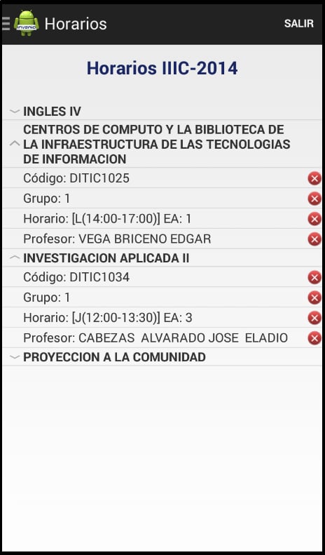 InvenoFils Horarios y No...截图6