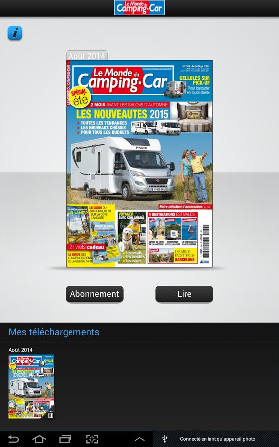 Le Monde du Camping-Car截图3