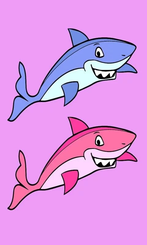 Shark Dash Paint截图2