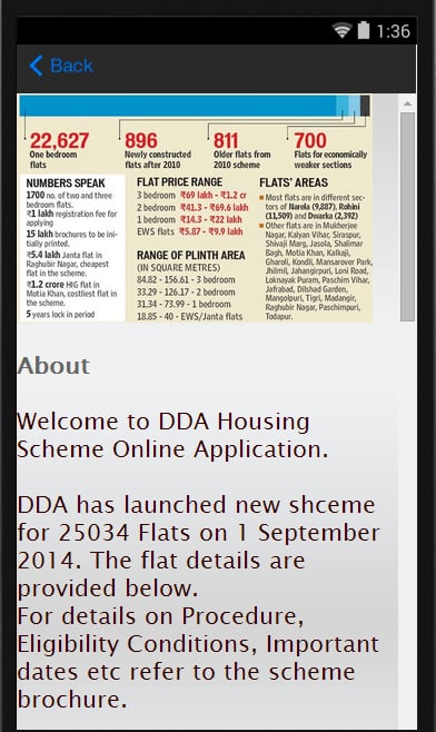 DDA Housing Scheme 2014截图3