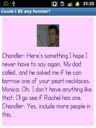 New - Chandler Bing quot...截图2