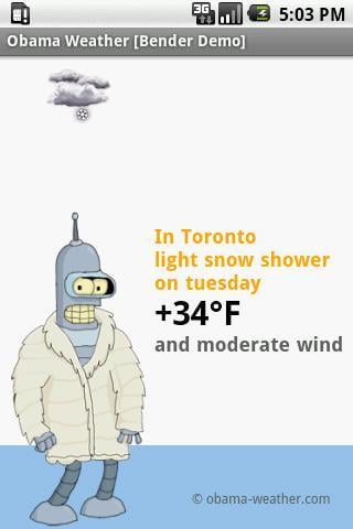 Obama Weather [Bender De...截图1