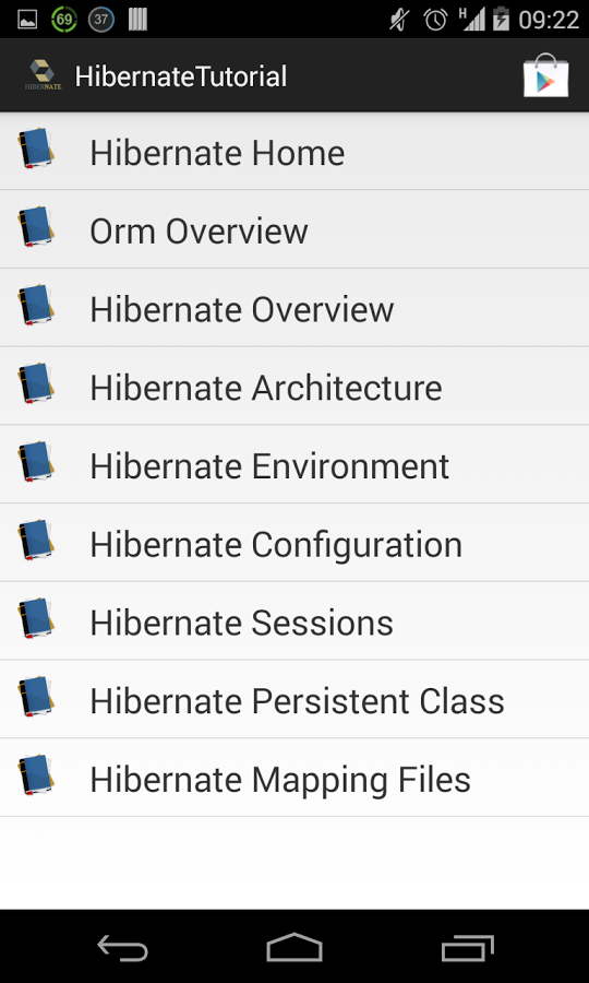 Hibernate Tutorial截图1