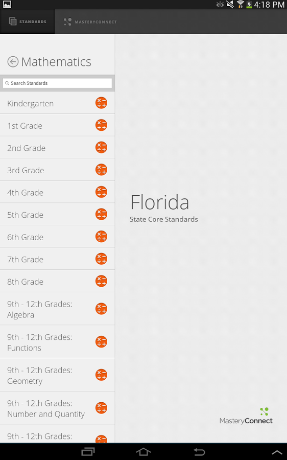 Florida State Core Standards截图1