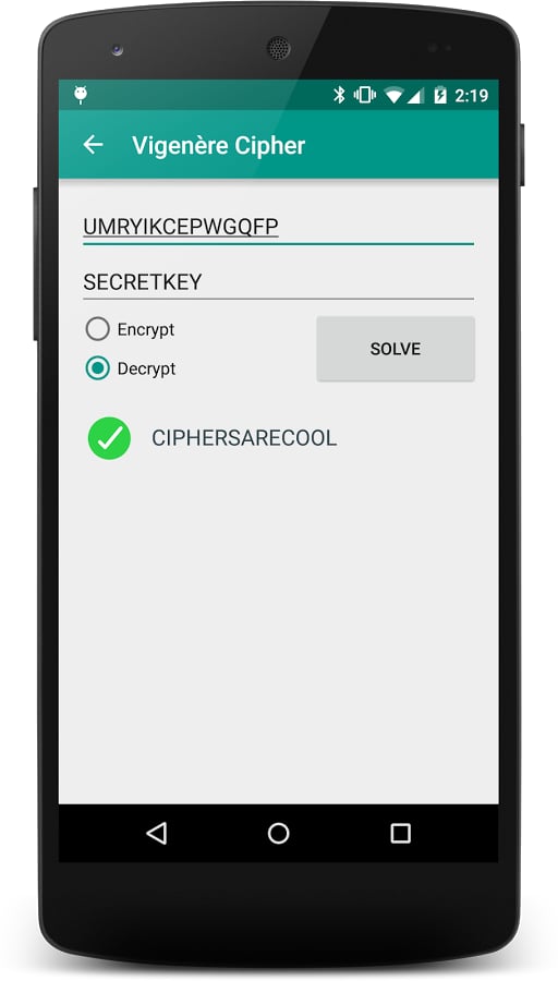 Cipher Solver截图2