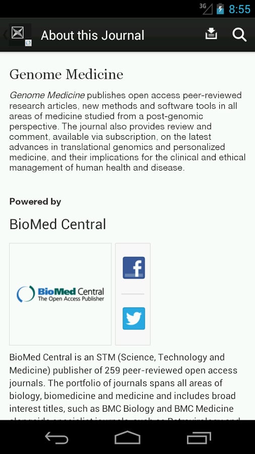 Genome Medicine截图1