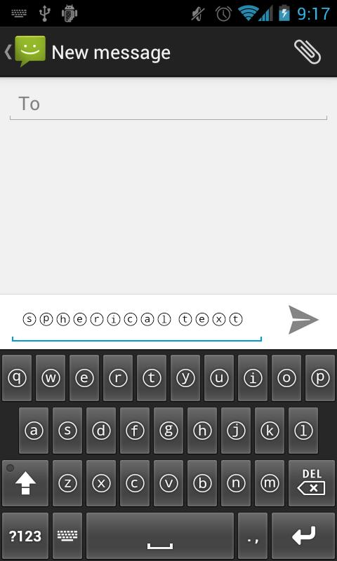 Text Styler Keyboard - Sphere截图1