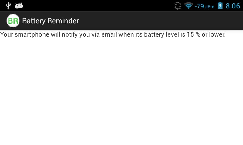 Battery Reminder截图1