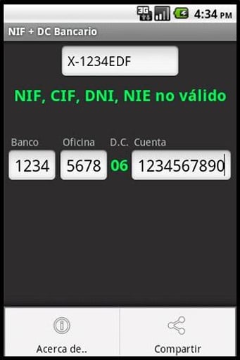 NIF Control DC Bancario截图3