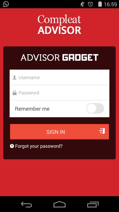 Advisor Gadget截图3