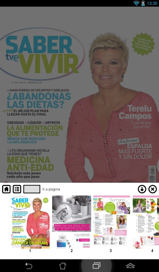 Saber Vivir Revista截图6