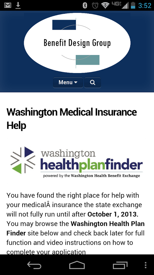 Washington Insurance Hel...截图3