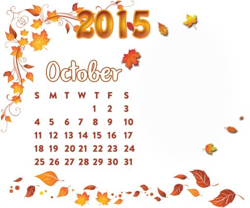 Calendar Months 2015 Frames截图2