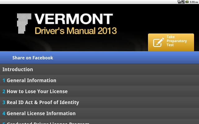 Vermont Driver's Manual Free截图3