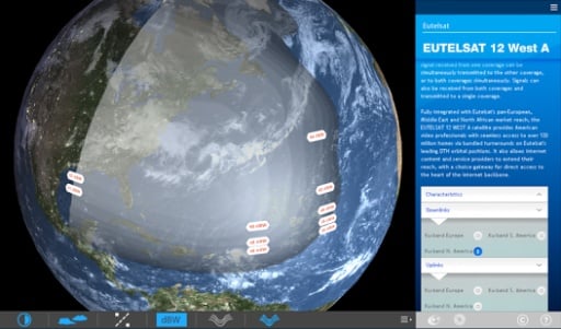 Eutelsat Coverage Zone截图3