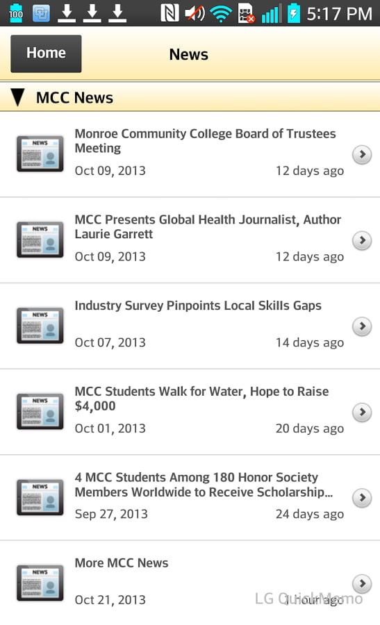 Monroe Community College截图2