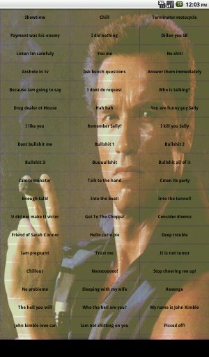 Arnold movie quotes截图2