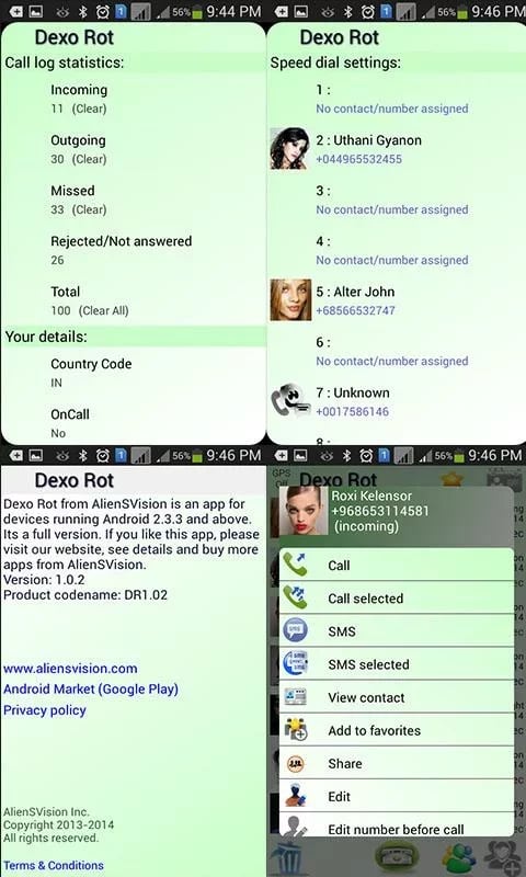 DexoRot Dialer &amp; Contact...截图9