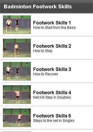 Badminton Footwork Skill...截图1