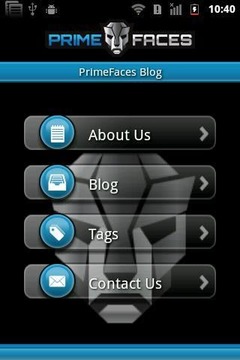 PrimeFaces Blog截图