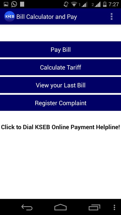 KSEB Bill Calculate | Pa...截图2